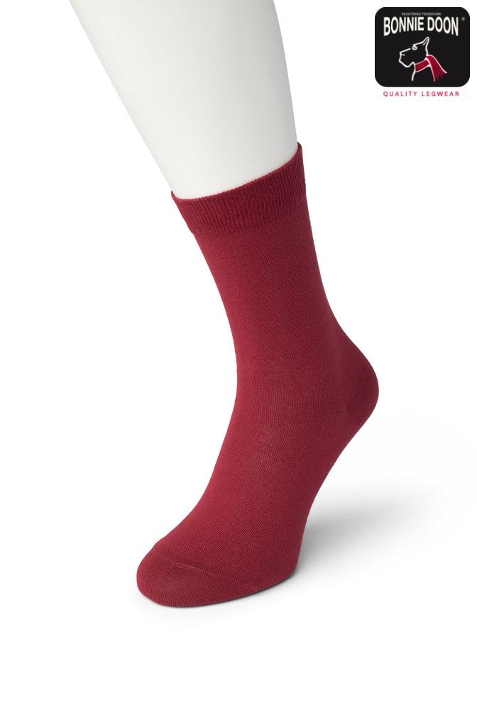 Bio Cotton sock Stone red