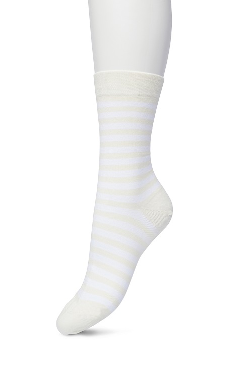 Basic Stripe Sock Eggnog