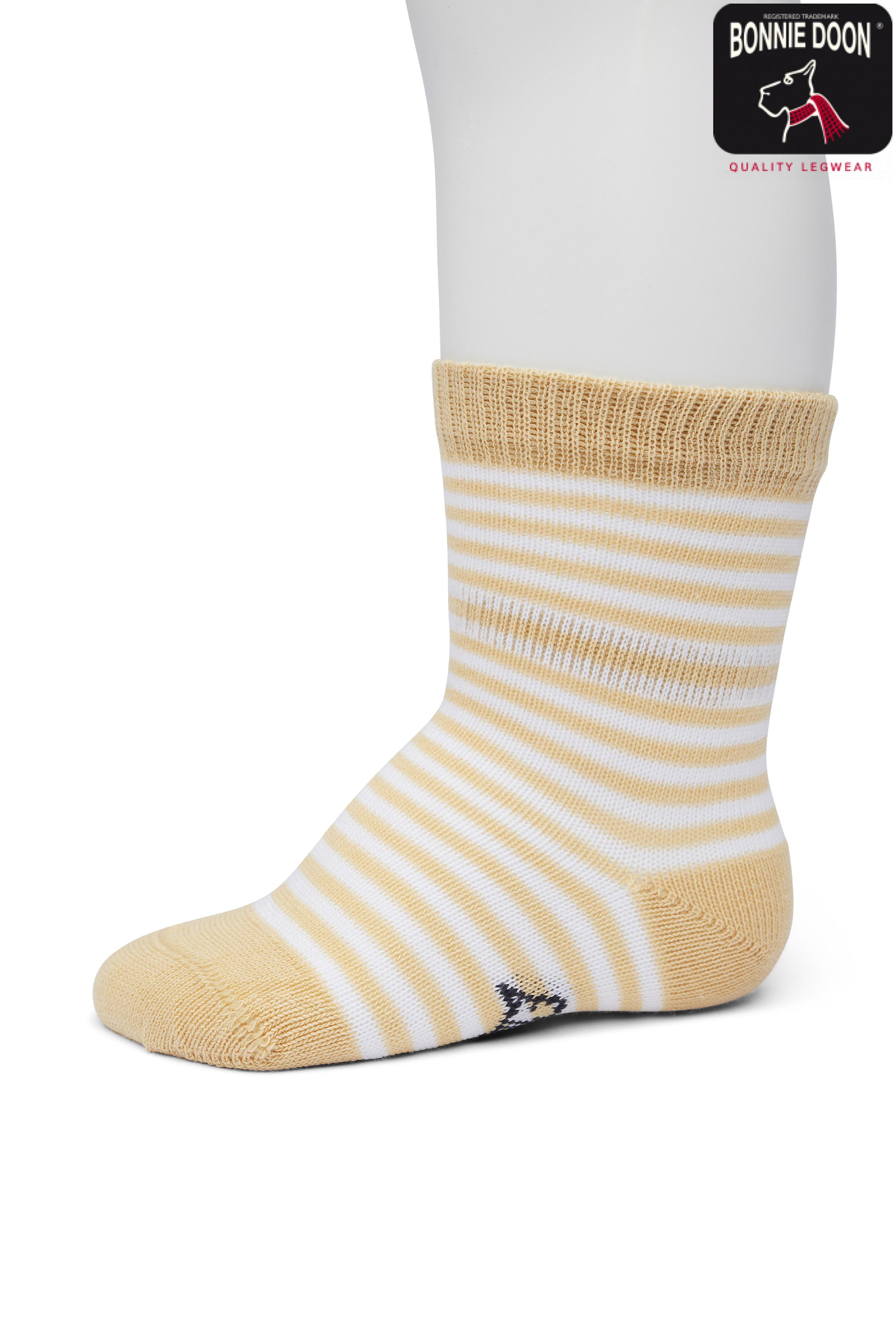 Basic Stripe sock Organic Sheepskin