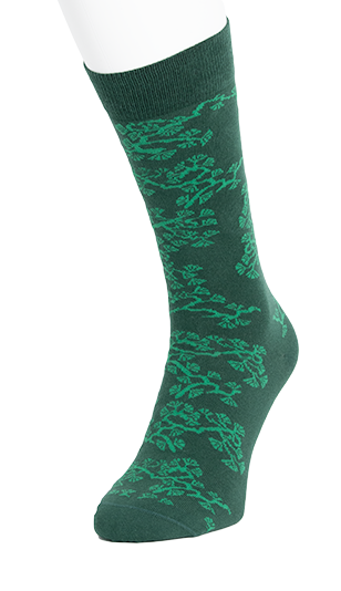 Bonsai Sock Trekking green