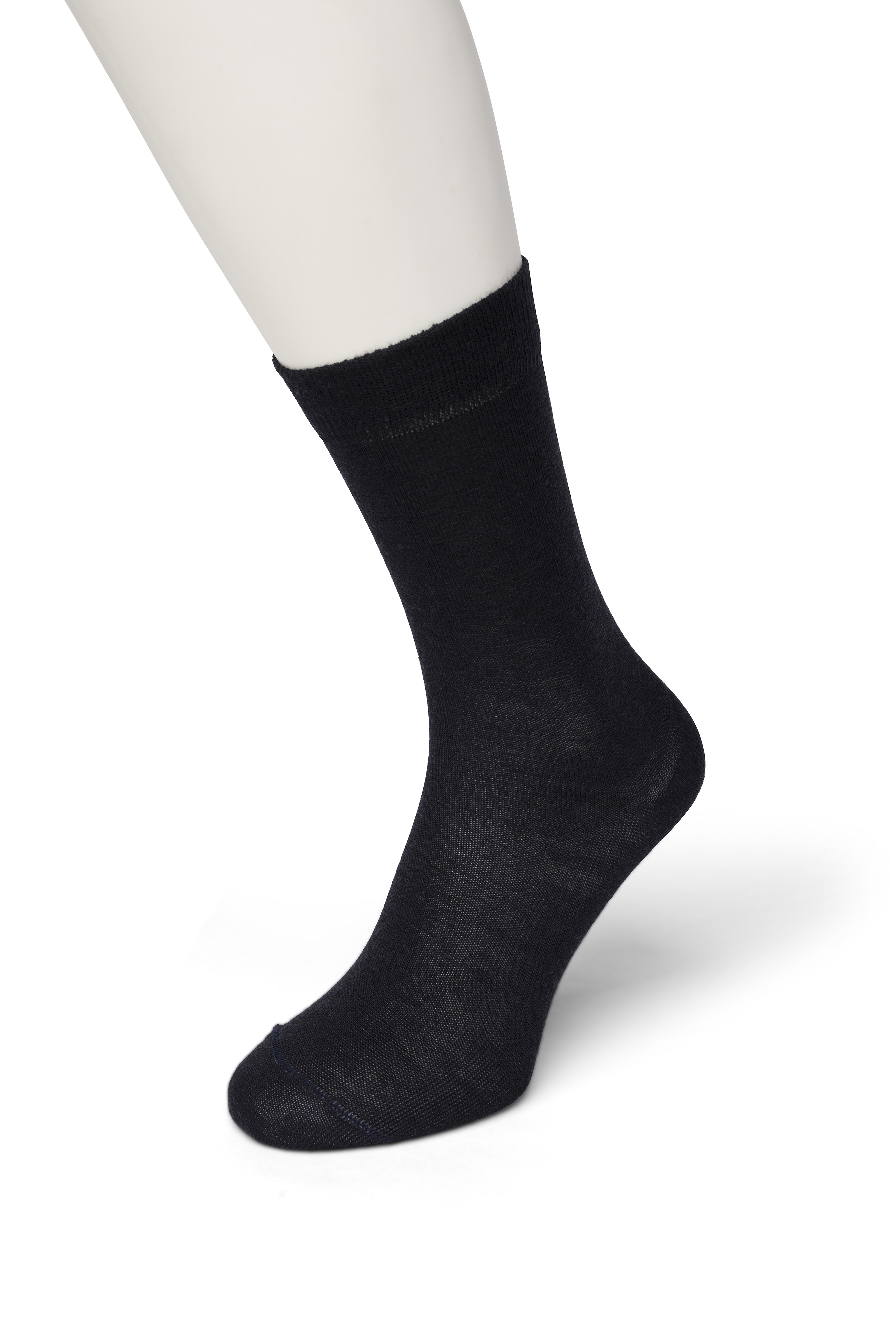 Wool/Cotton Sock Navy