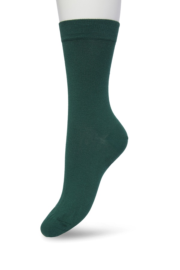 Cotton Sock Trekking green