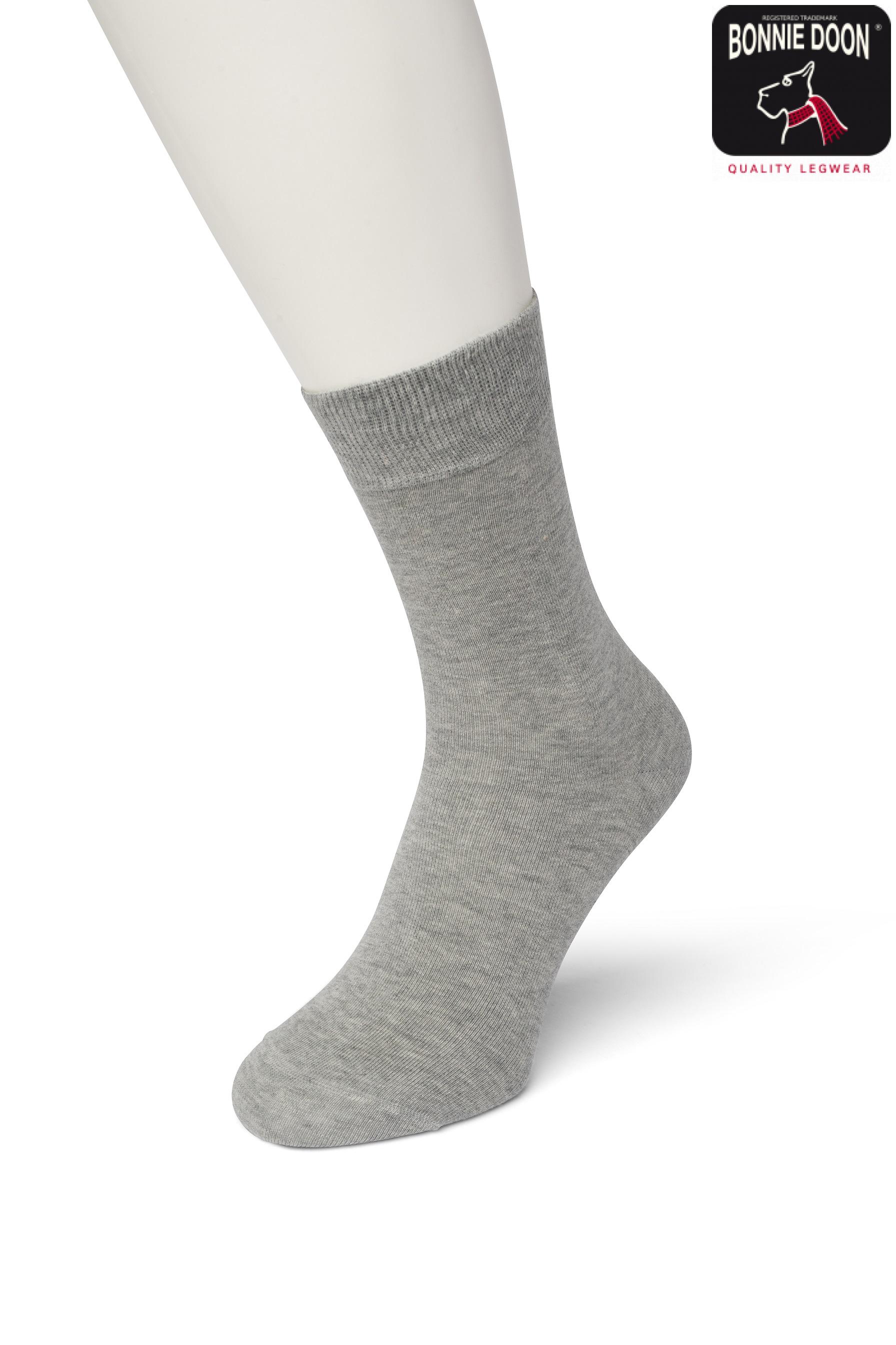 Cotton Sock Light grey heather