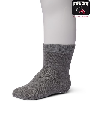 BD Puff Print Sock Organic Medium grey heather