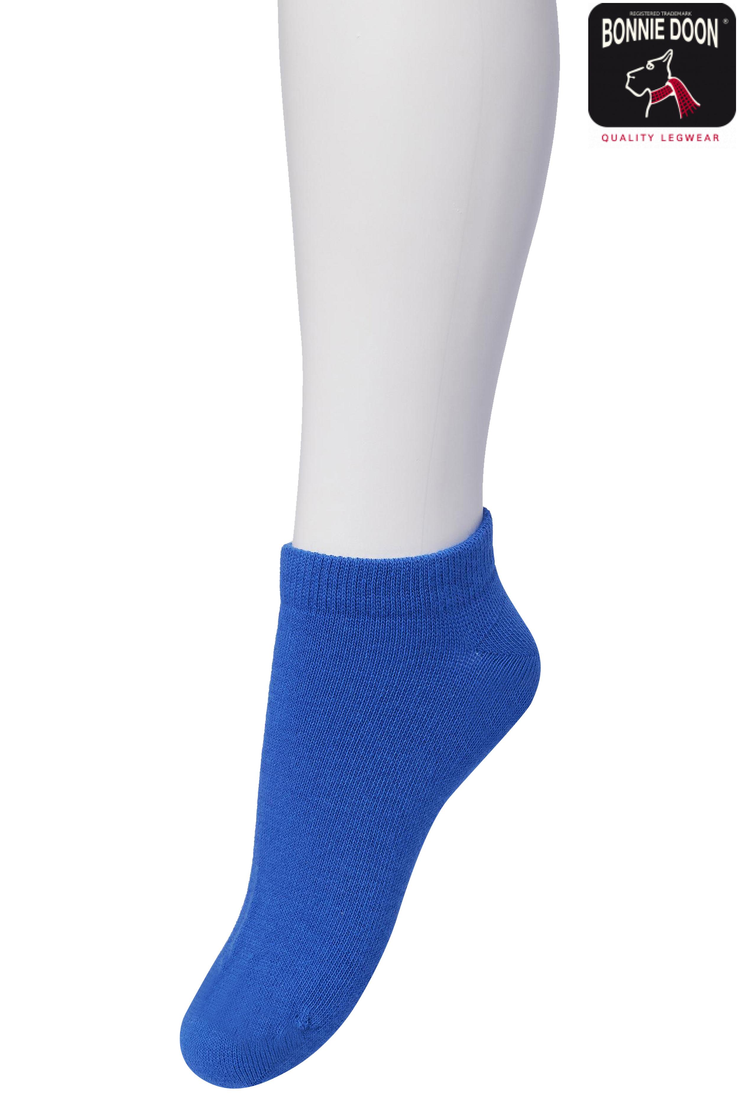 Cotton Short Sock Cobalt