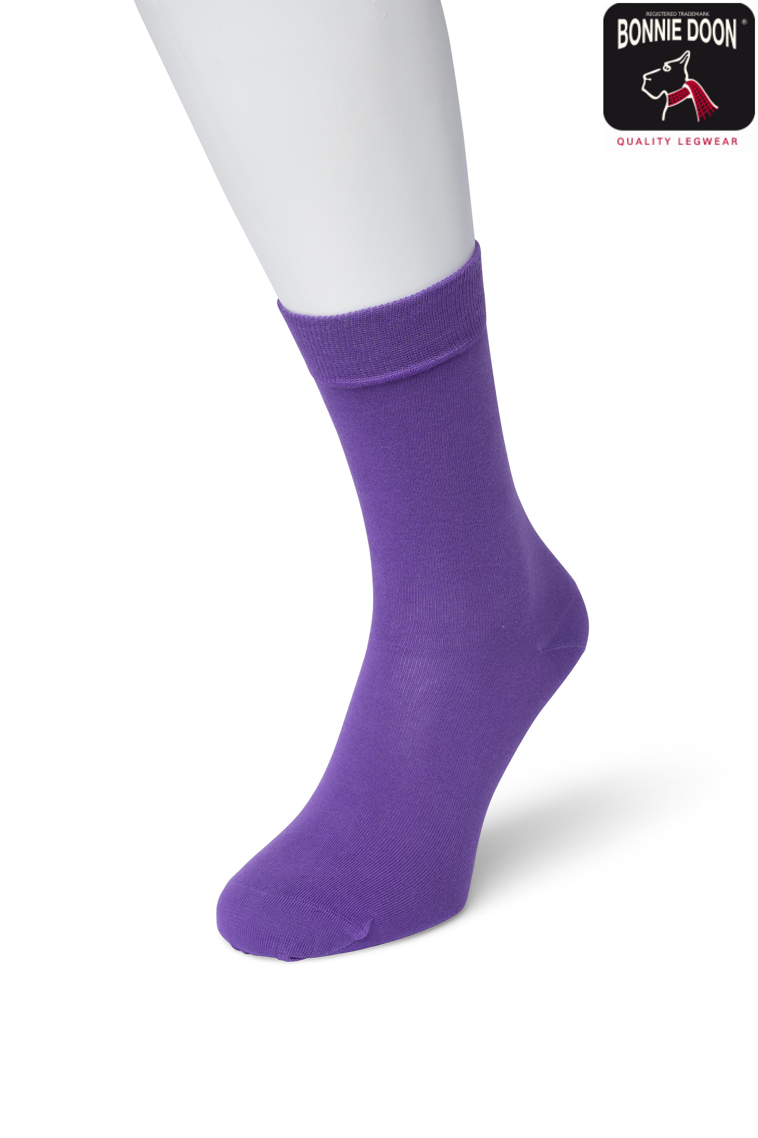 Cotton Sock Purple
