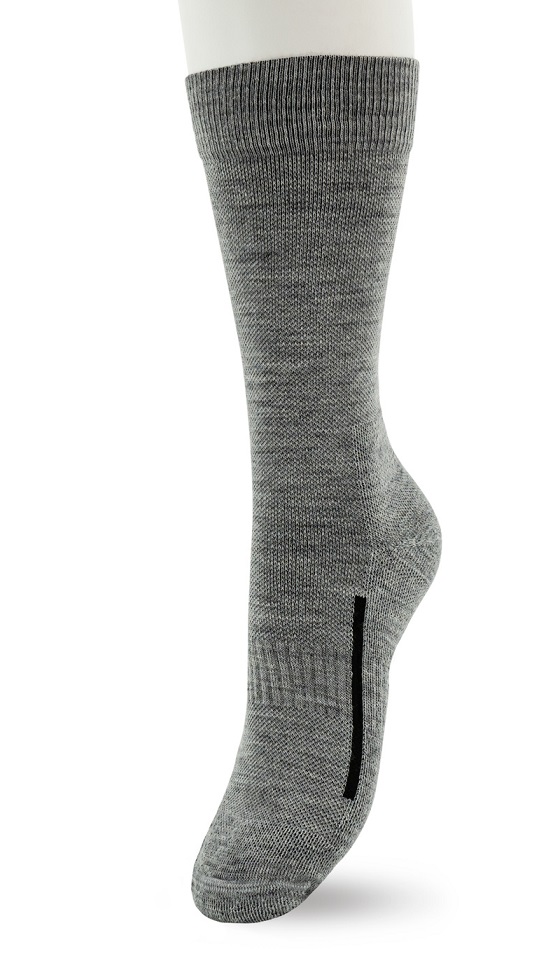 Walking Socks Merino Wool Grey melange