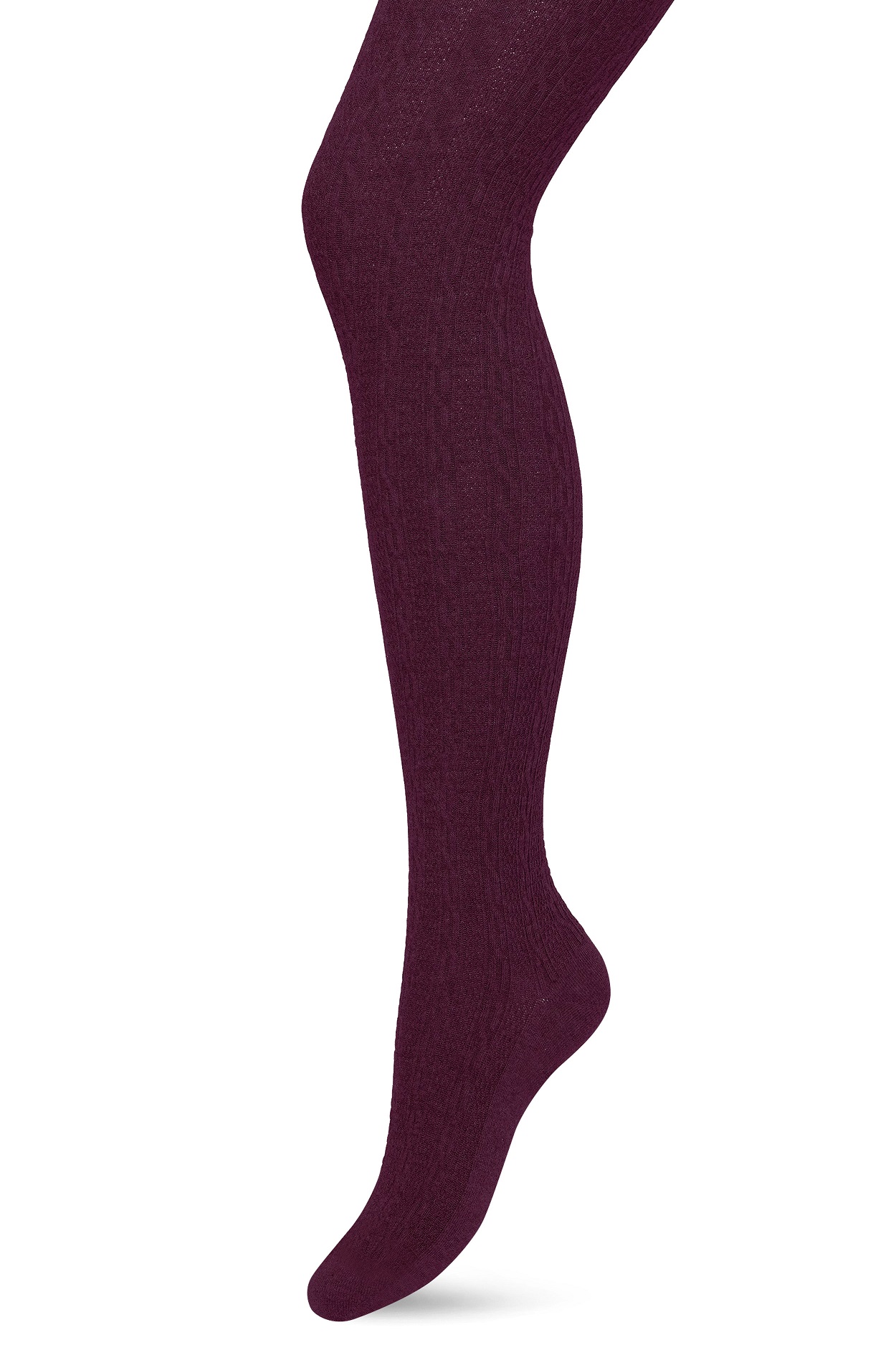 Classic Cable Tights Crushed violets