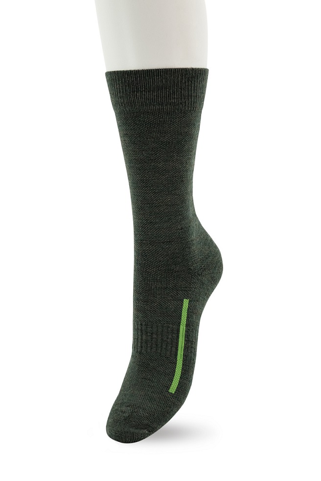 Walking Socks Merino Wool Jungle green