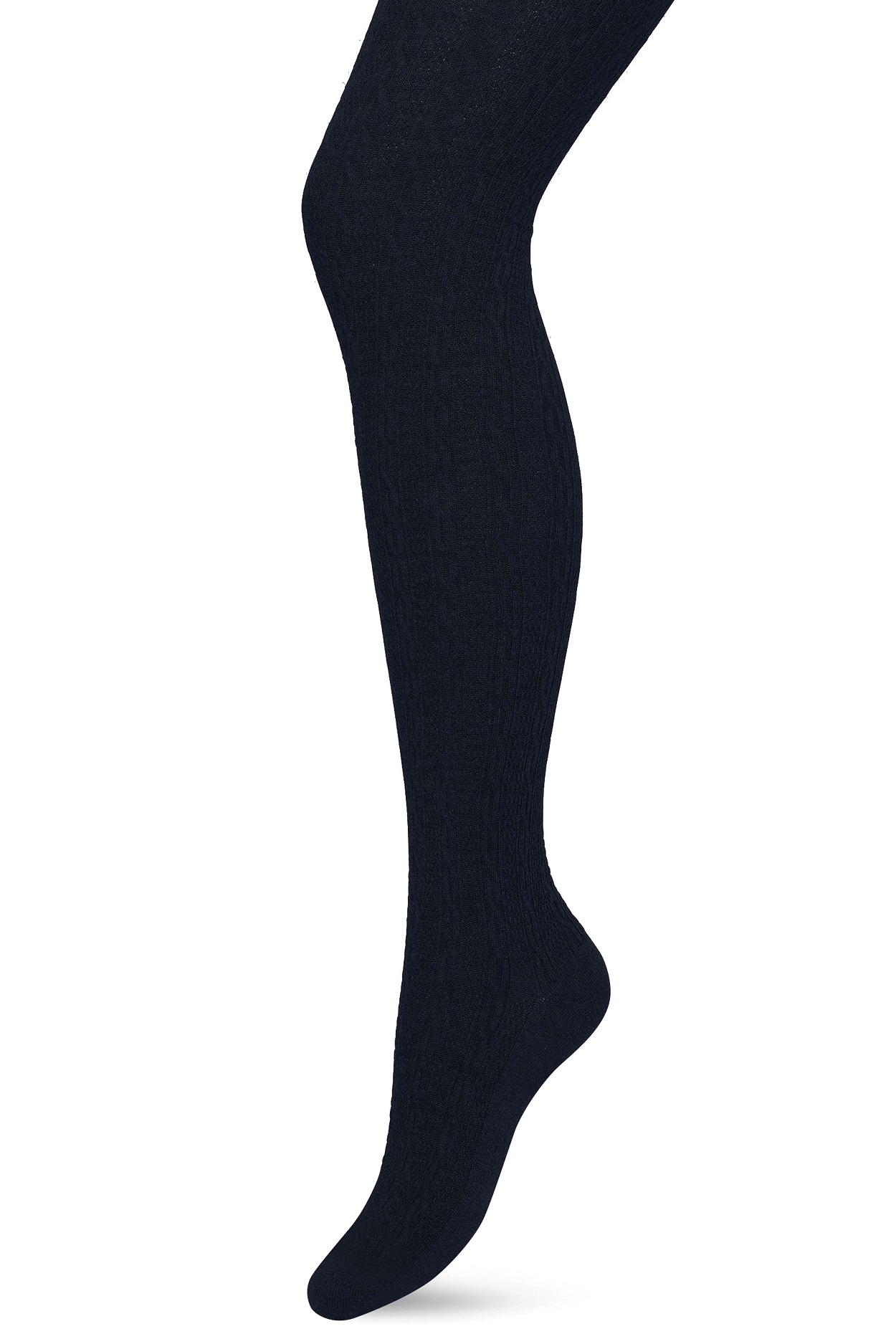 Classic Cable Tights Dark blue