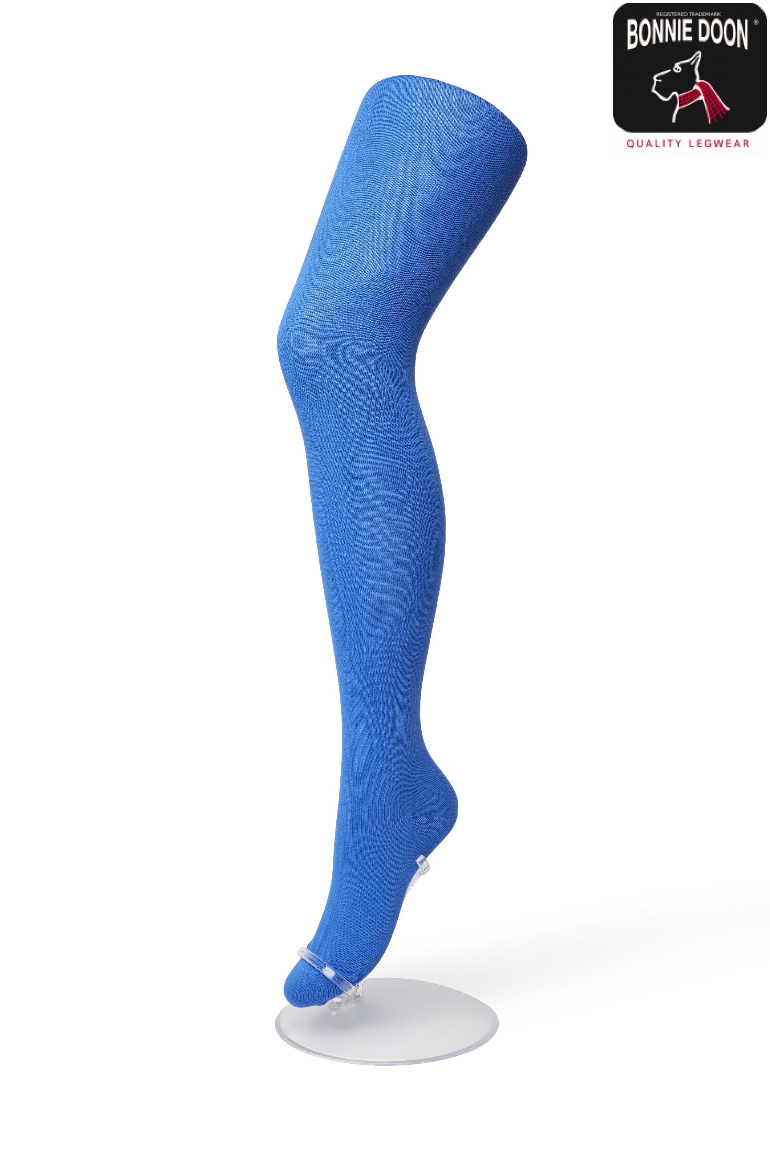 Bio Cotton tights Strong blue