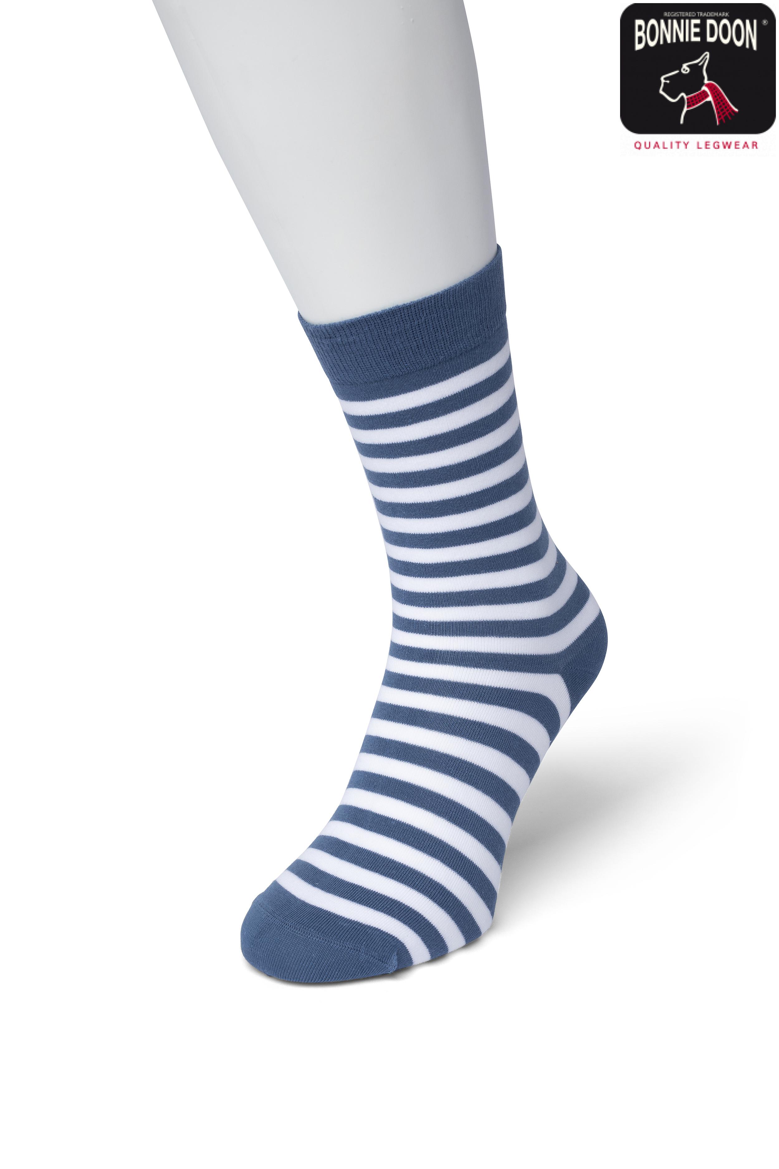 Basic Stripe Sock Workwear blue