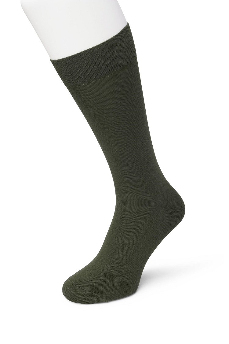 Cotton Sock Dark olive