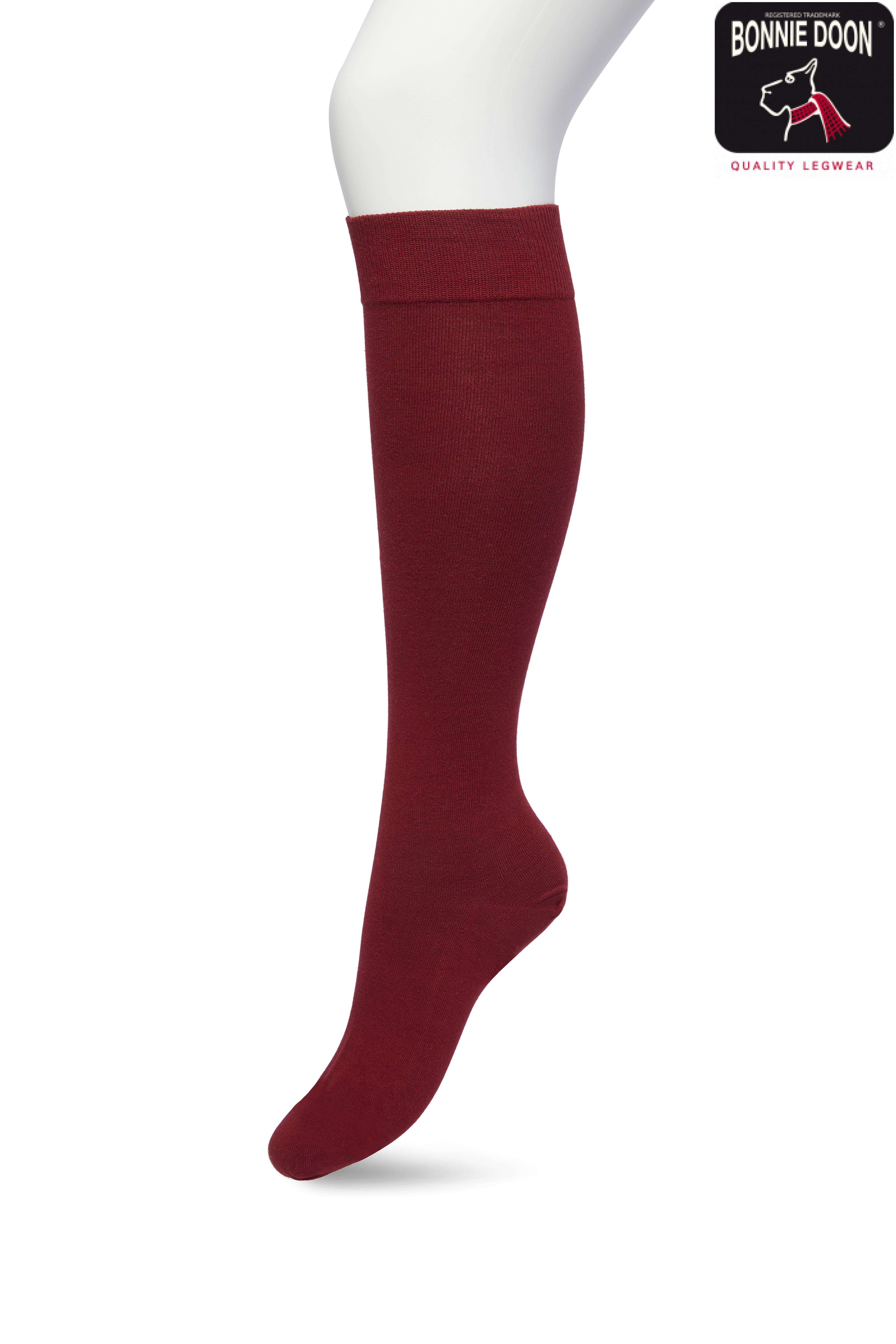 Cotton Knee-High Red