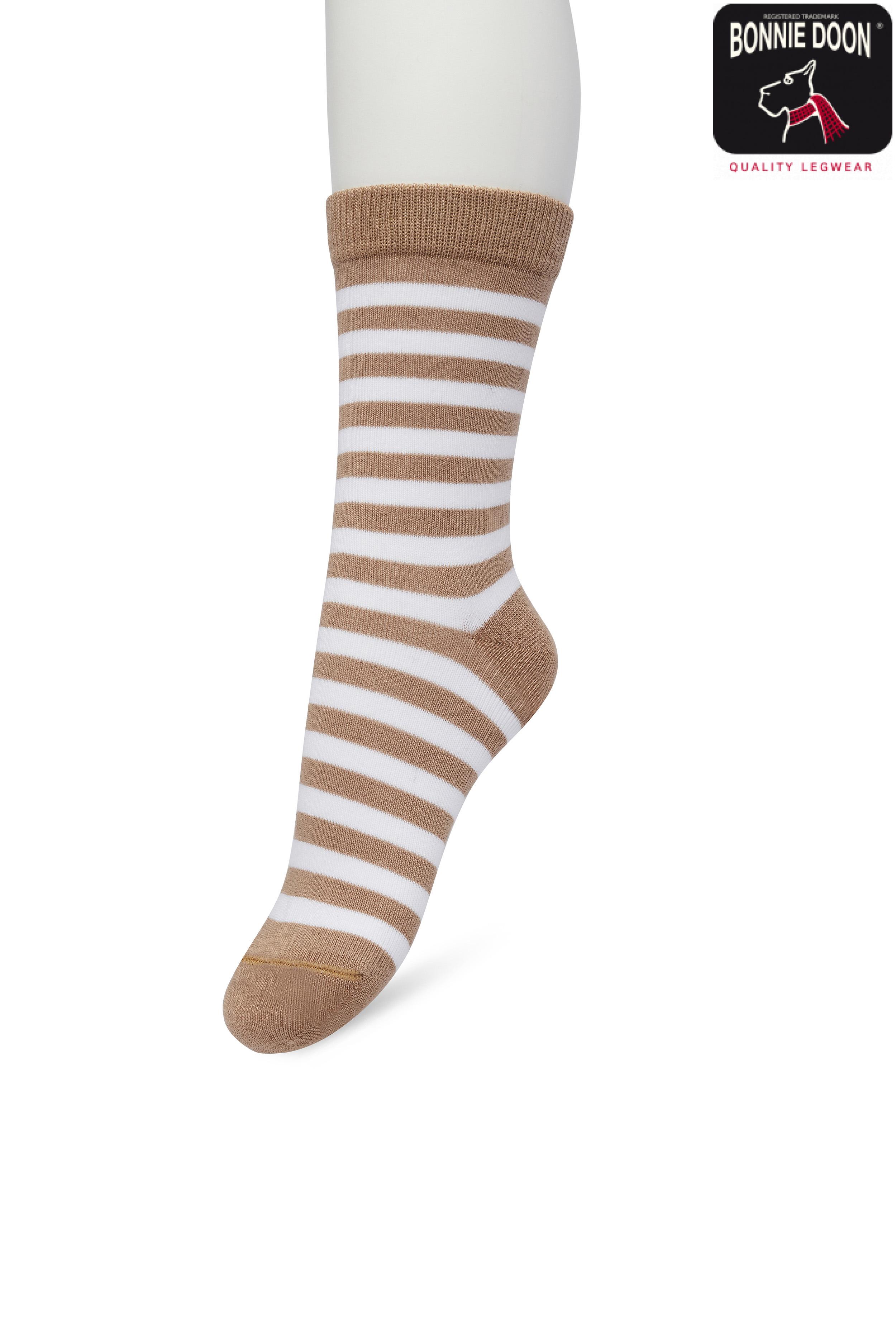 Basic Stripe sock Sandstorm