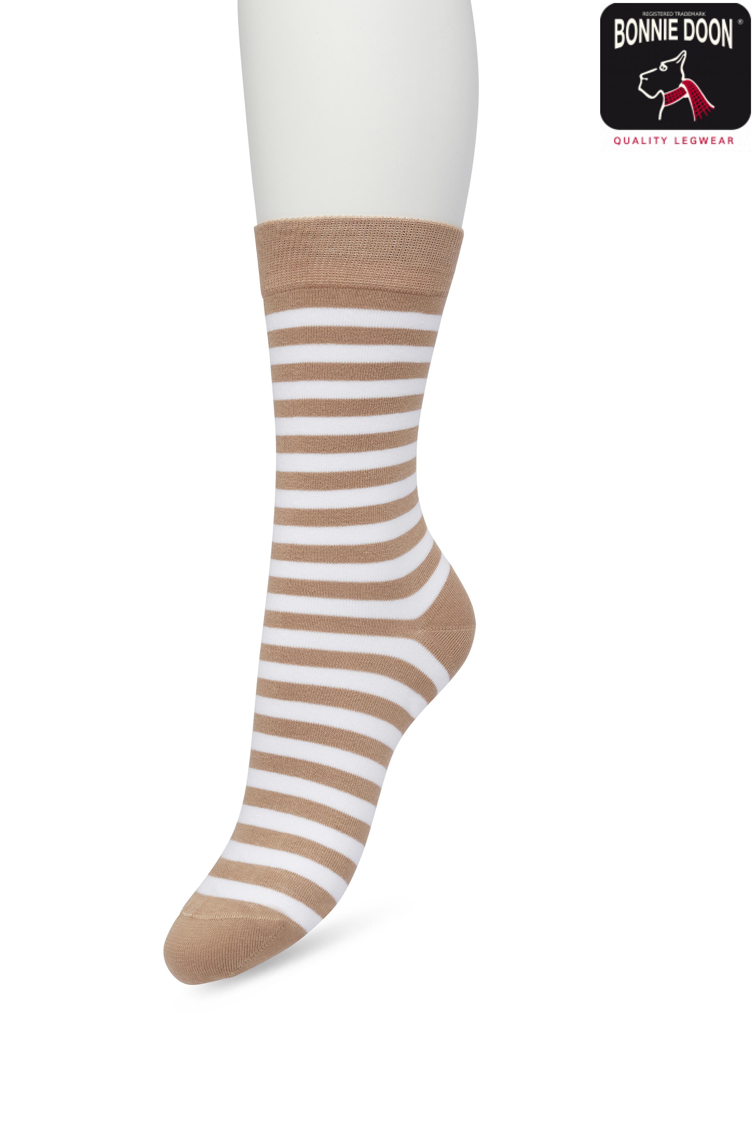 Basic Stripe Sock Sandstorm