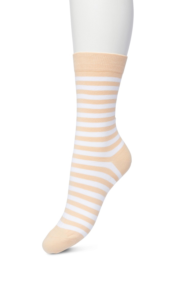 Basic Stripe Sock Appleblossom